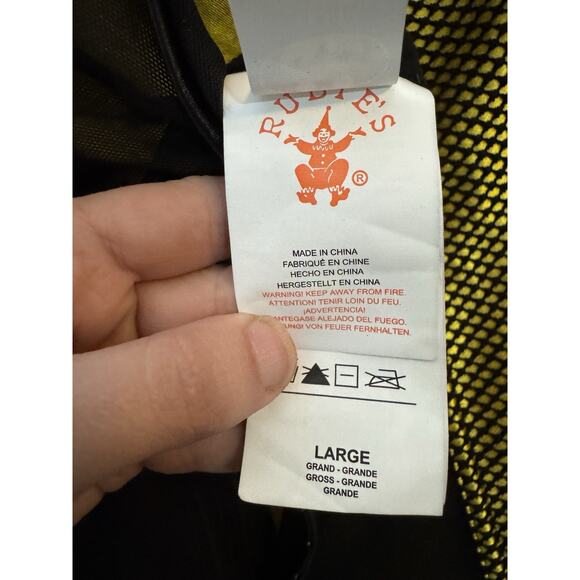 Rubies DC Comics Batgirl Fishnet Corset Large New Batman Halloween Cosplay - Picture 7 of 8